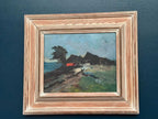 “Coastal Landscape with Cottage” by Arne Aspelin (1911–1990)