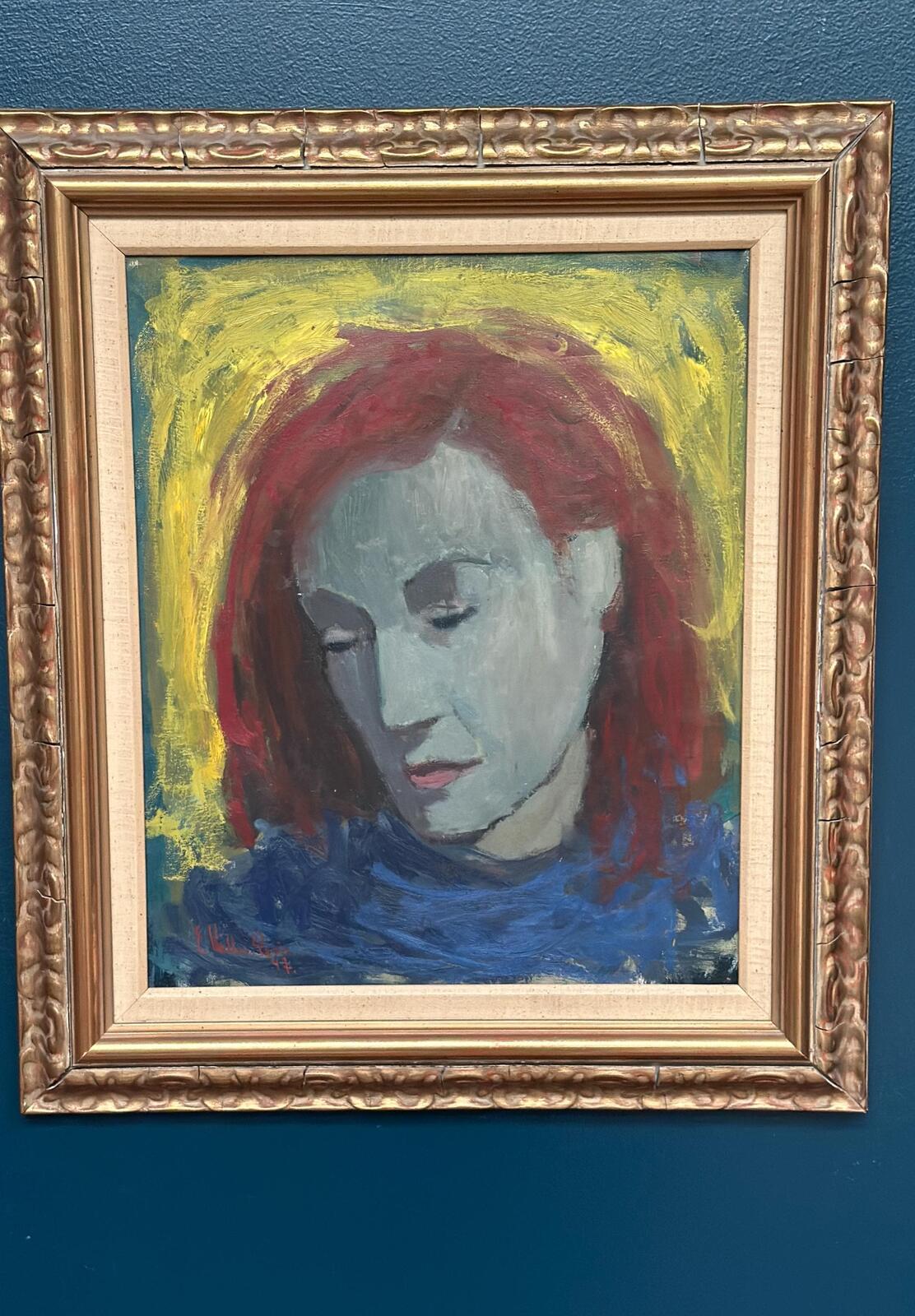 “Woman with Red Hair” by Erik Walter Persson
