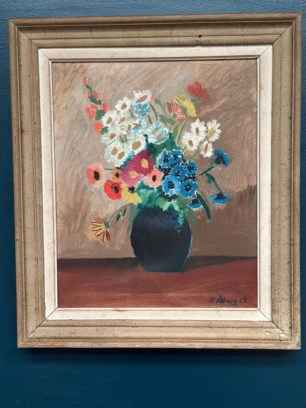“Flowers in Vase” by B. Åberg