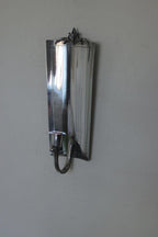 Pair of Mid Century Swedish Pewter Sconces by Svenskt Tenn