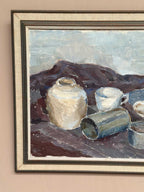 “Still Life with Candlestick” by M. Broquist