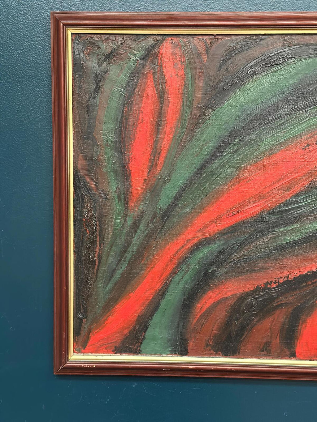 Abstract Expressionist Composition