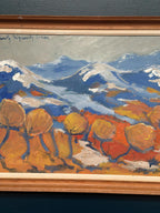 “Trees and Mountains” by Kenneth Sigvard