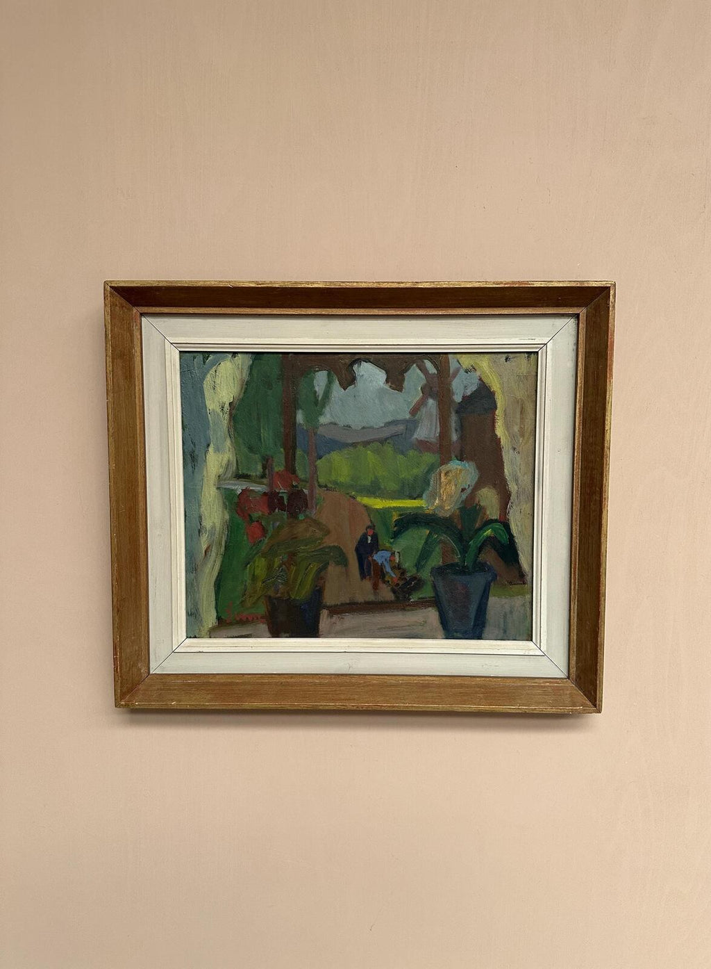 “Window View with Windmill” – Attributed to Sune Petterson
