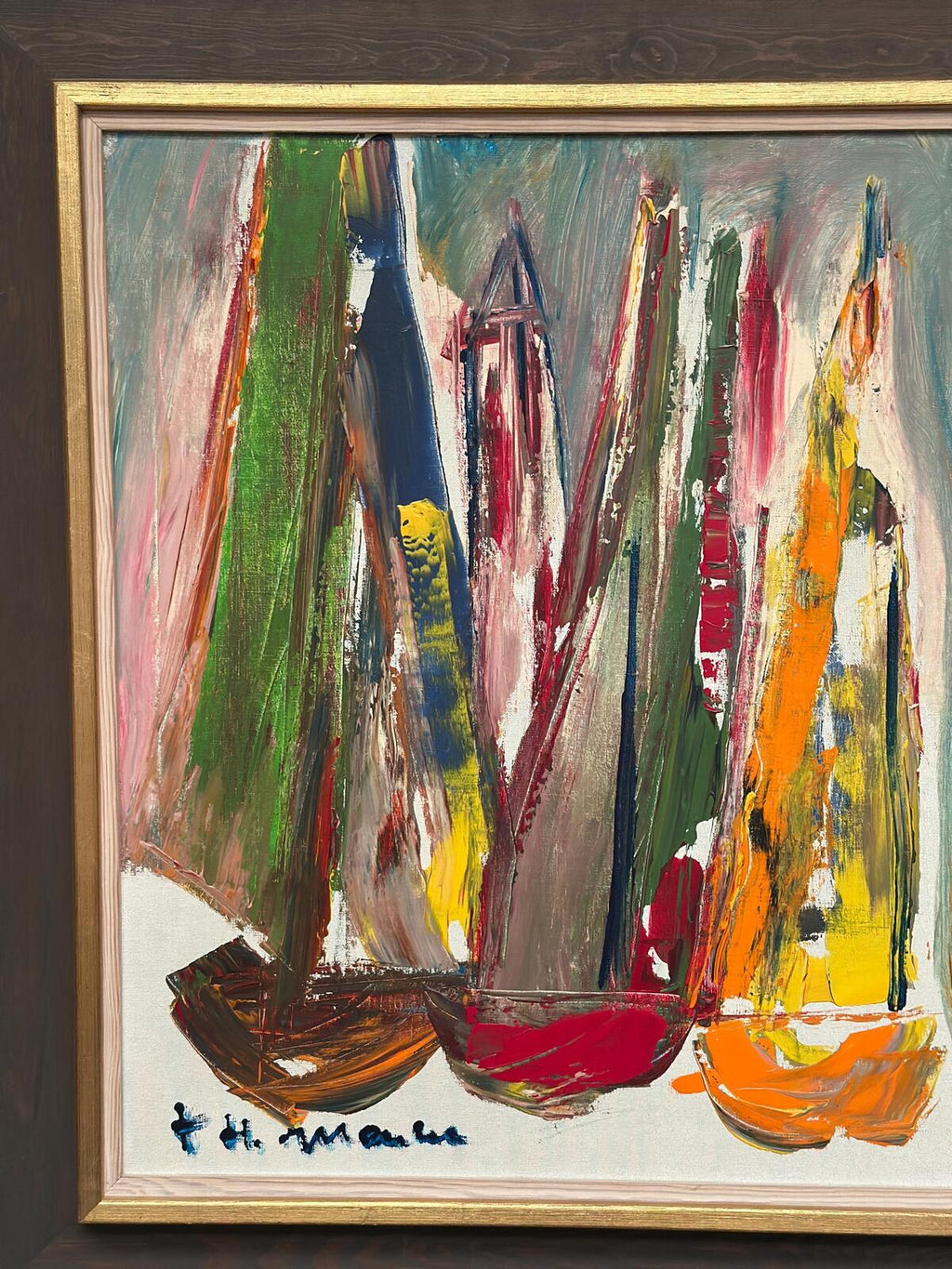“Sailboats” by Helmut Mantel