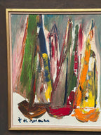 “Sailboats” by Helmut Mantel