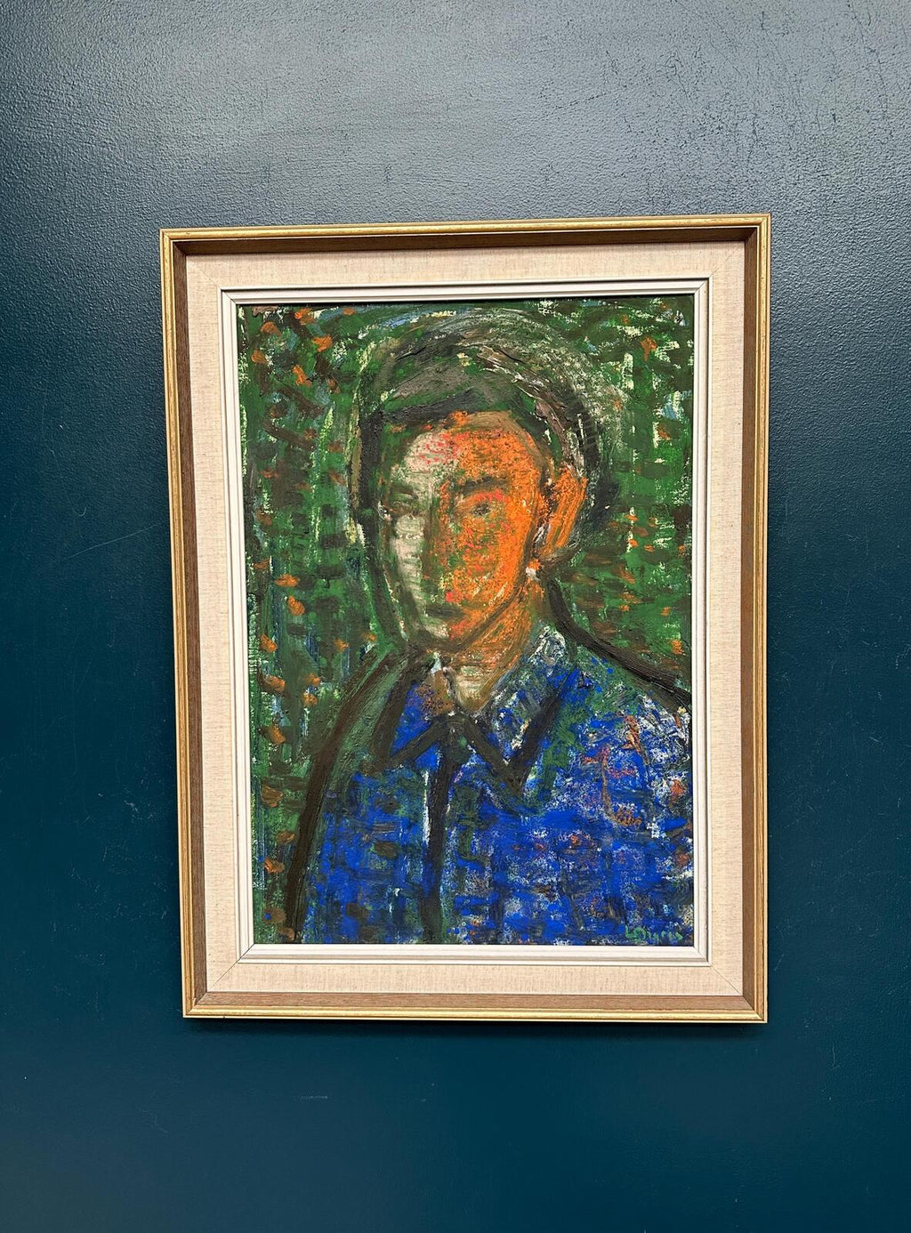 “Portrait” by Leonard Digris (1921–2003)