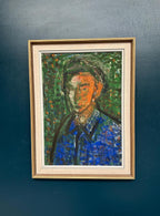 “Portrait” by Leonard Digris (1921–2003)