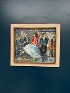 Dancing Couple in Lively Setting