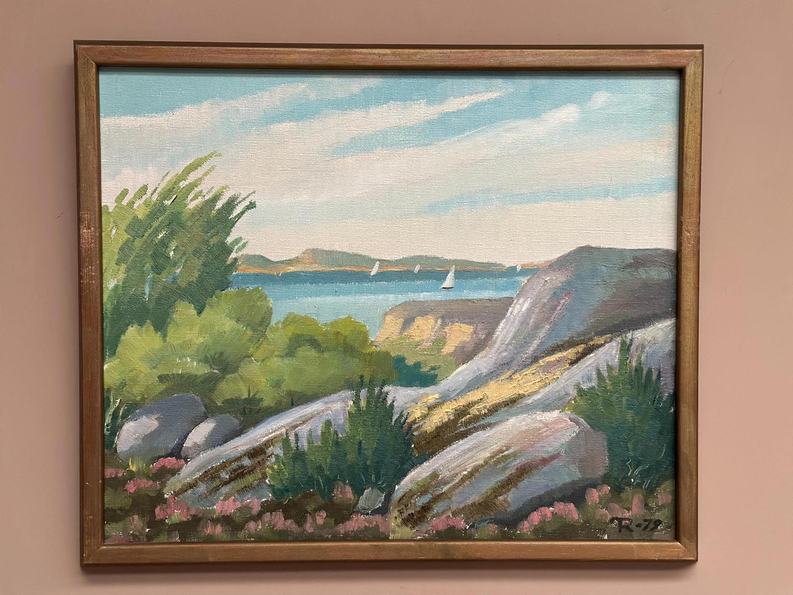 “Coastal Landscape” by R.