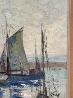 “Boats in Harbour” by Inge Camill
