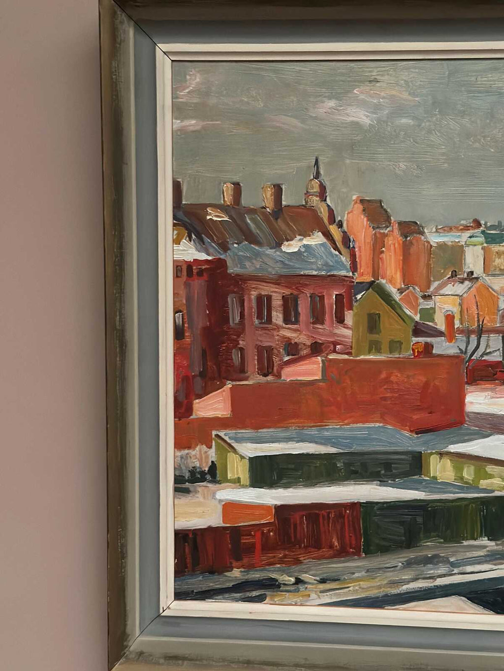 “Landscape” by Bertil Lundqvist (1915–1962)