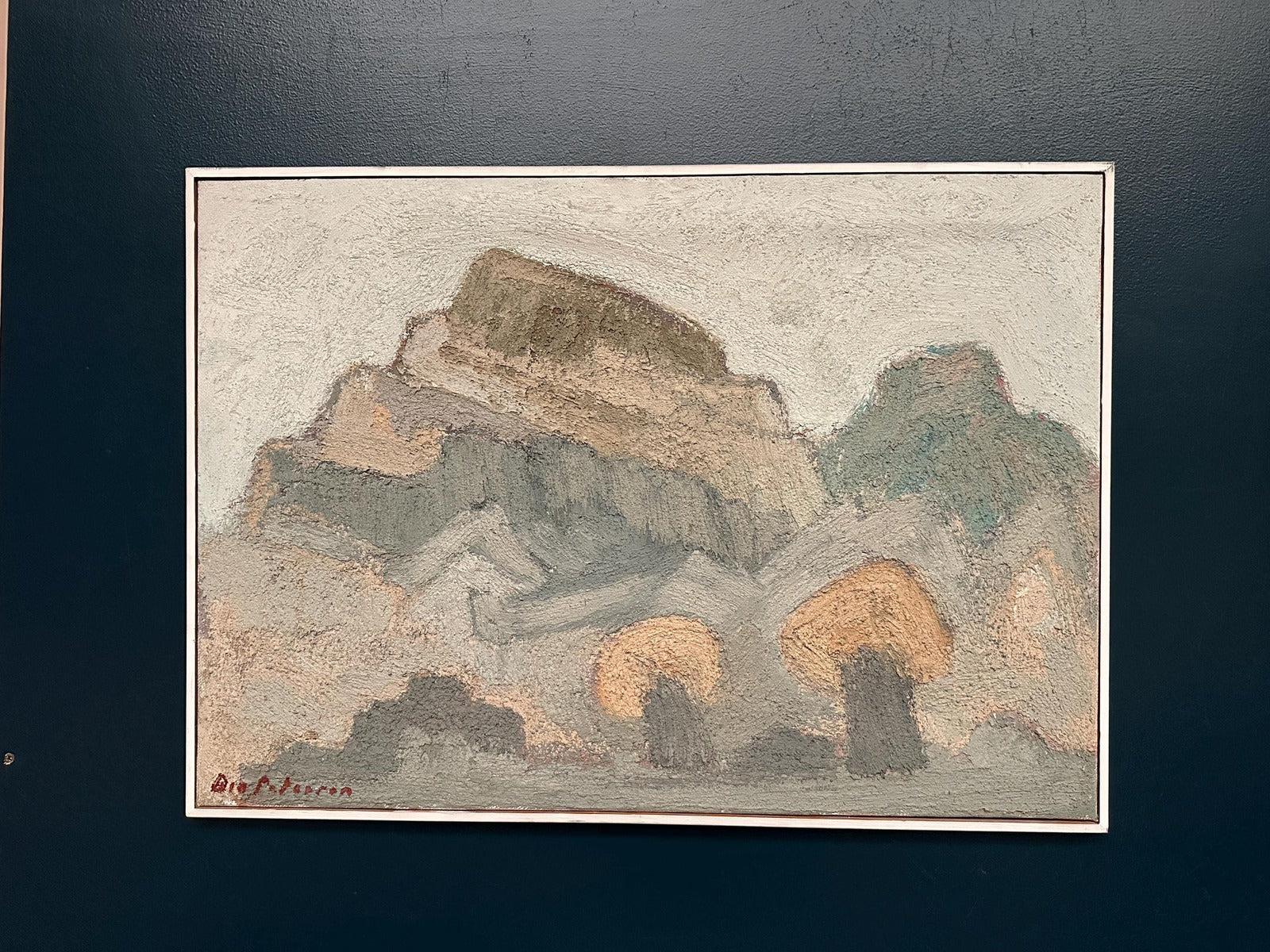 “Landscape” by Birger Bia Peterson (1916–1997)