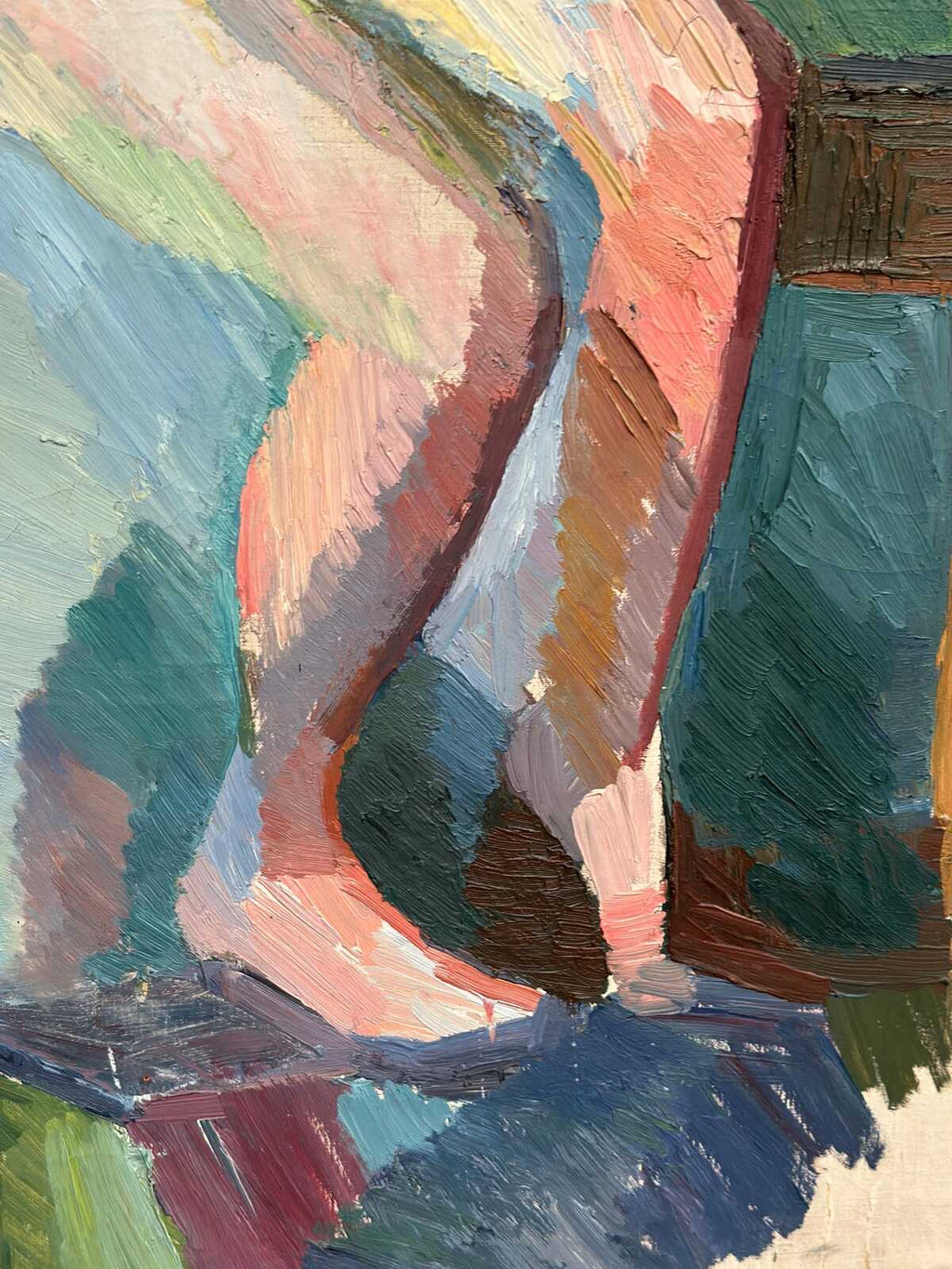 “Seated Woman” by Stig August Waldemar Åkervall (1919–1992)