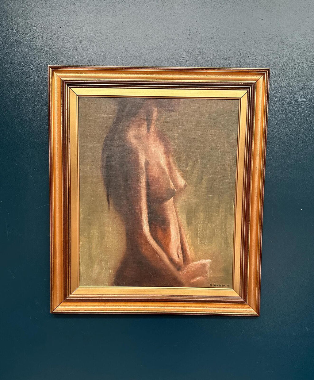 “Nude Study” by R. Wikheim