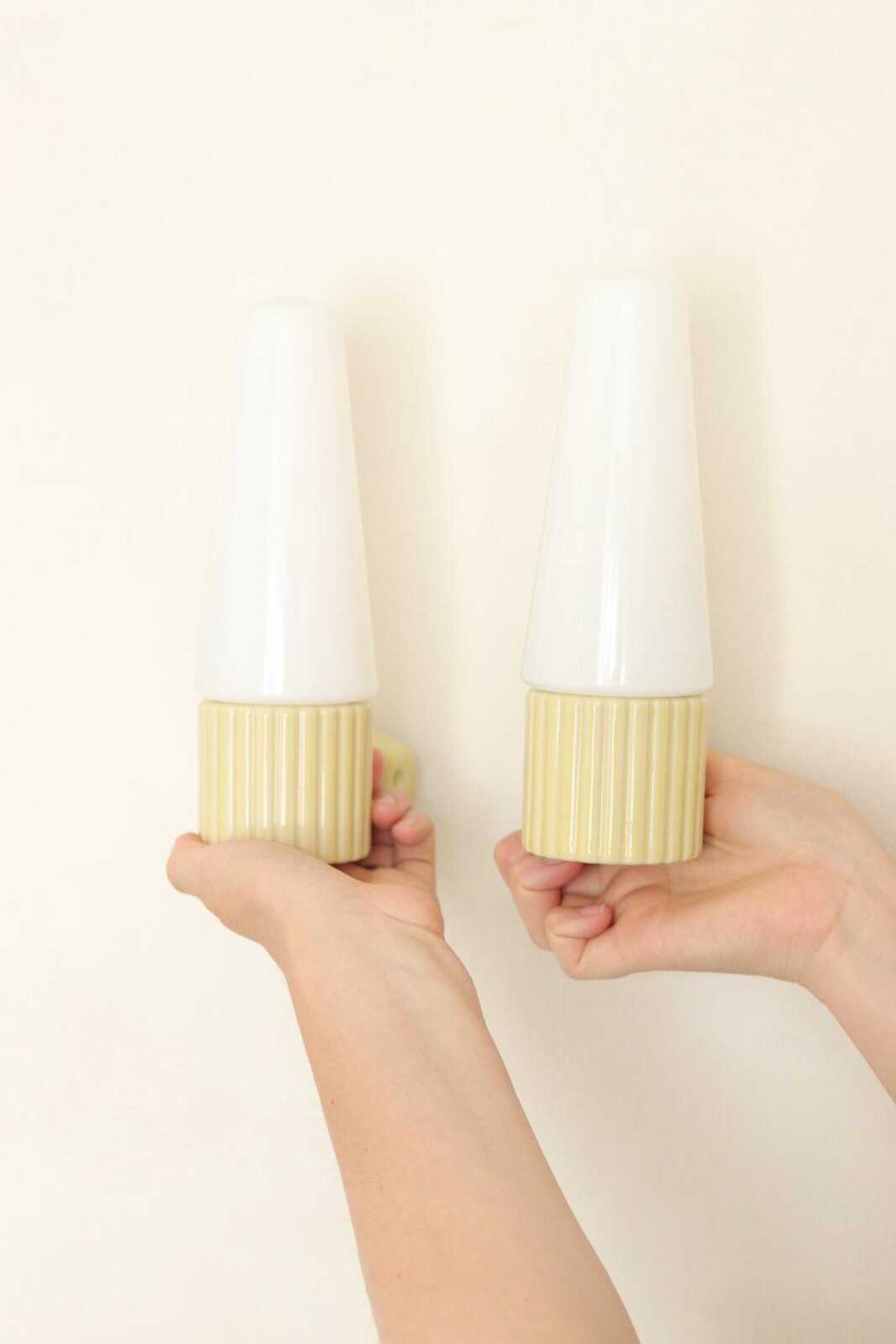 Pair of Swedish Wall lamps designed by SIGVARD BERNADOTTE for IFÖ