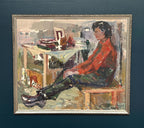 “Figure Composition” by Jerzy Luczak-Szewczyk)