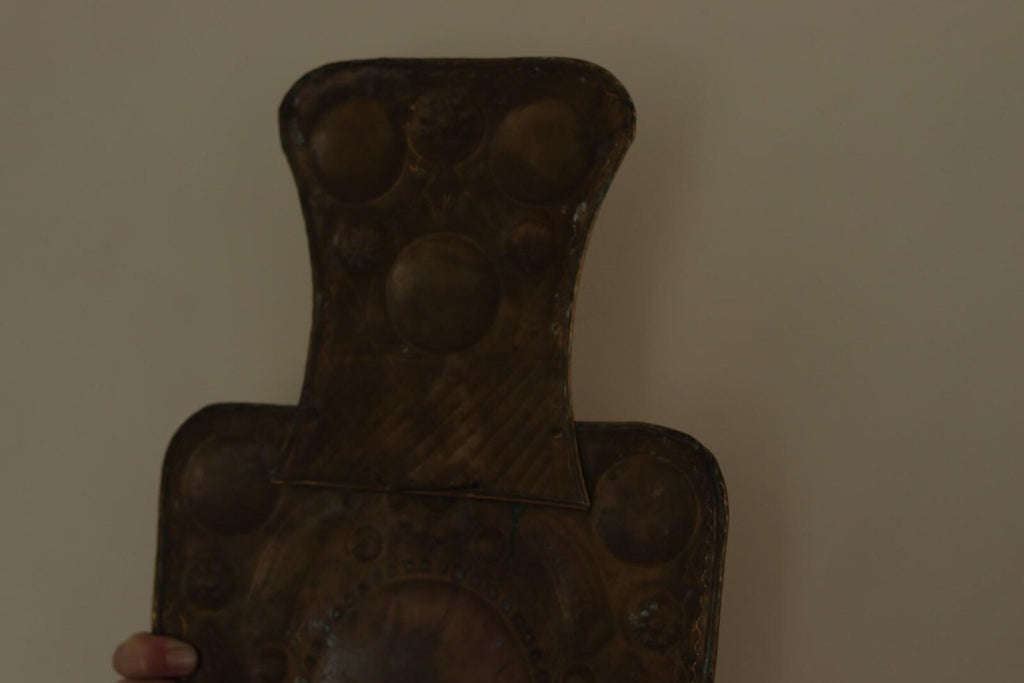 Large Baroque Style Mid-Century Brass Swedish Sconces
