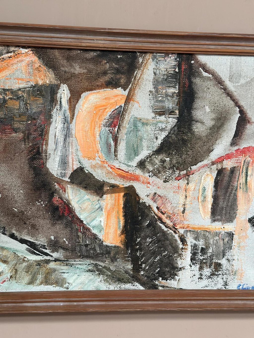 “Abstract Composition” by Eivor Lindberg