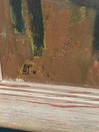 “Motljus i ateljén” by Ulla Borgström (1918–1999)
