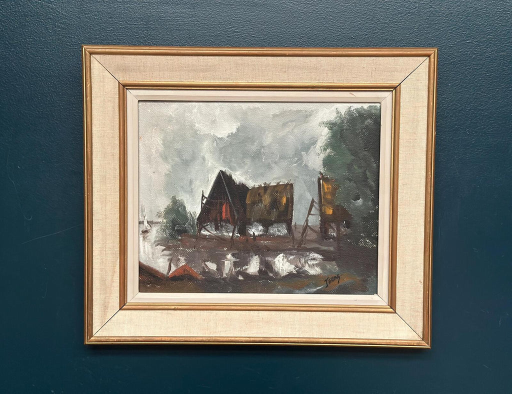 “Cabin by the Water” by Jeams