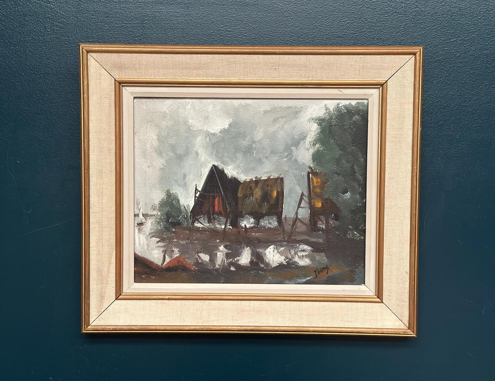 “Cabin by the Water” by Jeams