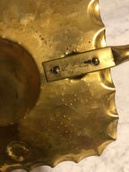 Pair of Mid-Century Swedish Brass  Sconces