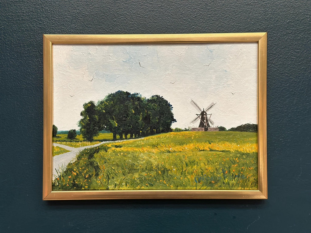 “Landscape with Windmill” by Mischa Rosic
