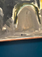 “Figure Composition” by Max Bilde (1919–2011)