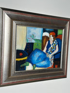 “Seated Woman” by M. Varle