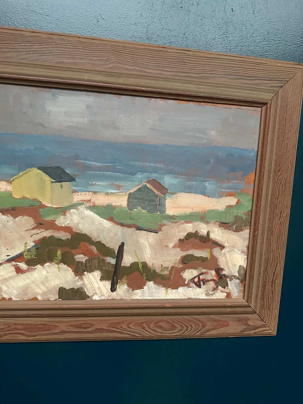 “Coastal Village” by Frans Lundberg