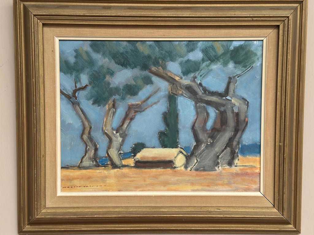 “Hut Between Trees” by Martin Larsson