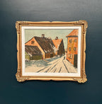 Townscape” by Harriet H. Axéll (b. 1938, Ljungby)