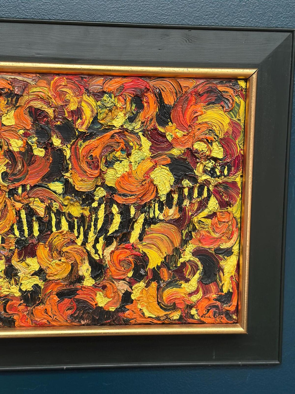 “Flowers” by Sarah Sandberg – Dated 1973