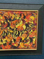 “Flowers” by Sarah Sandberg – Dated 1973