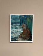 “Figure by the Harbor” by Einar Emland