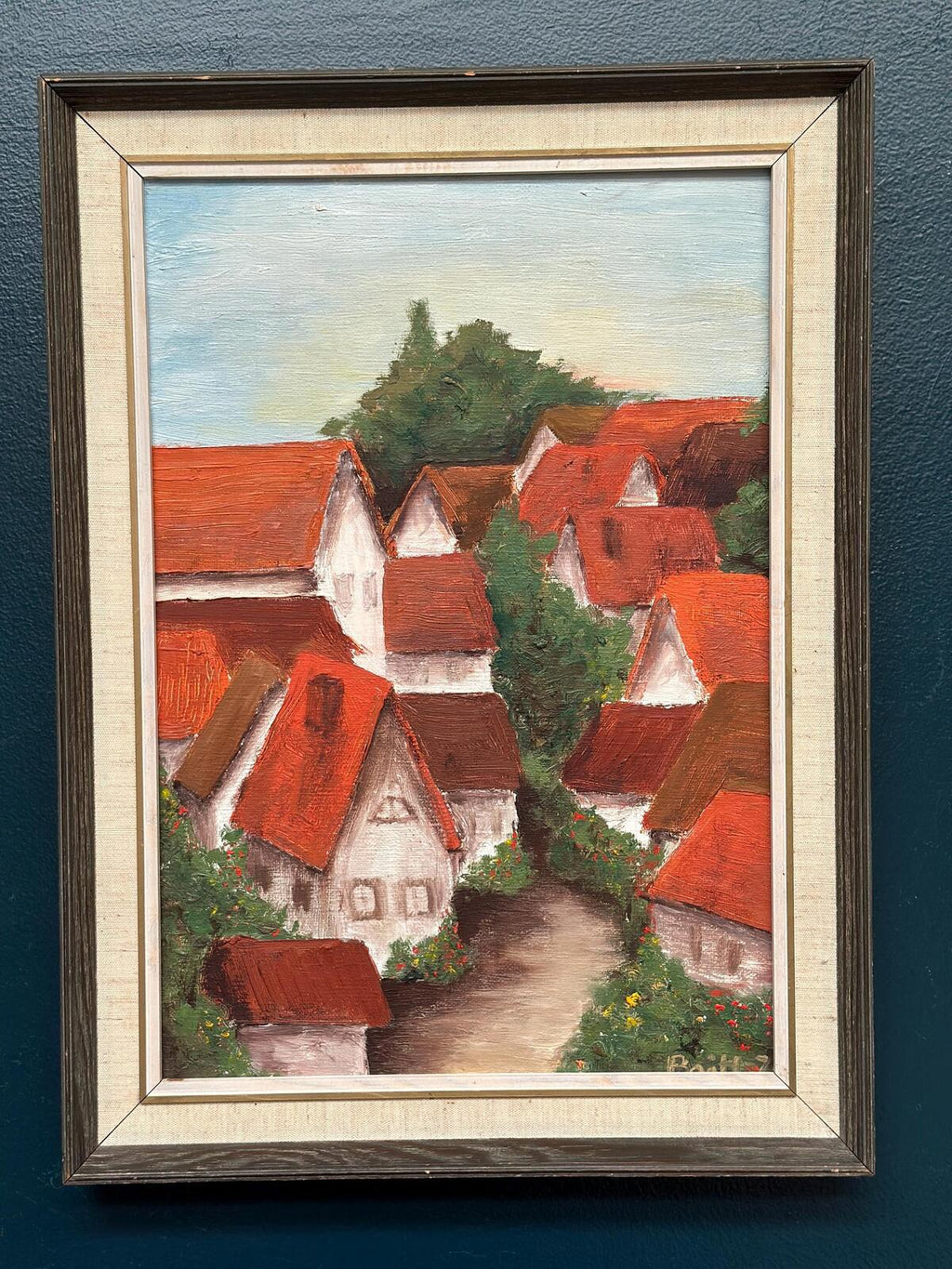 Village with Red Roofs