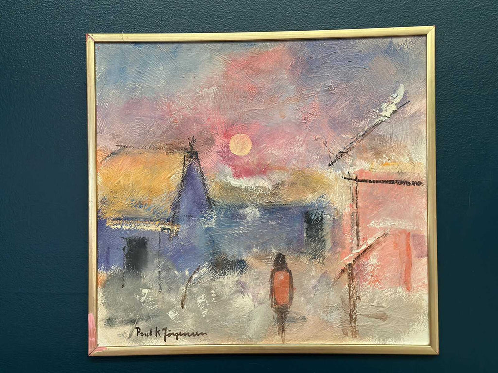“Figure in Landscape” by Poul K. Jörgensen