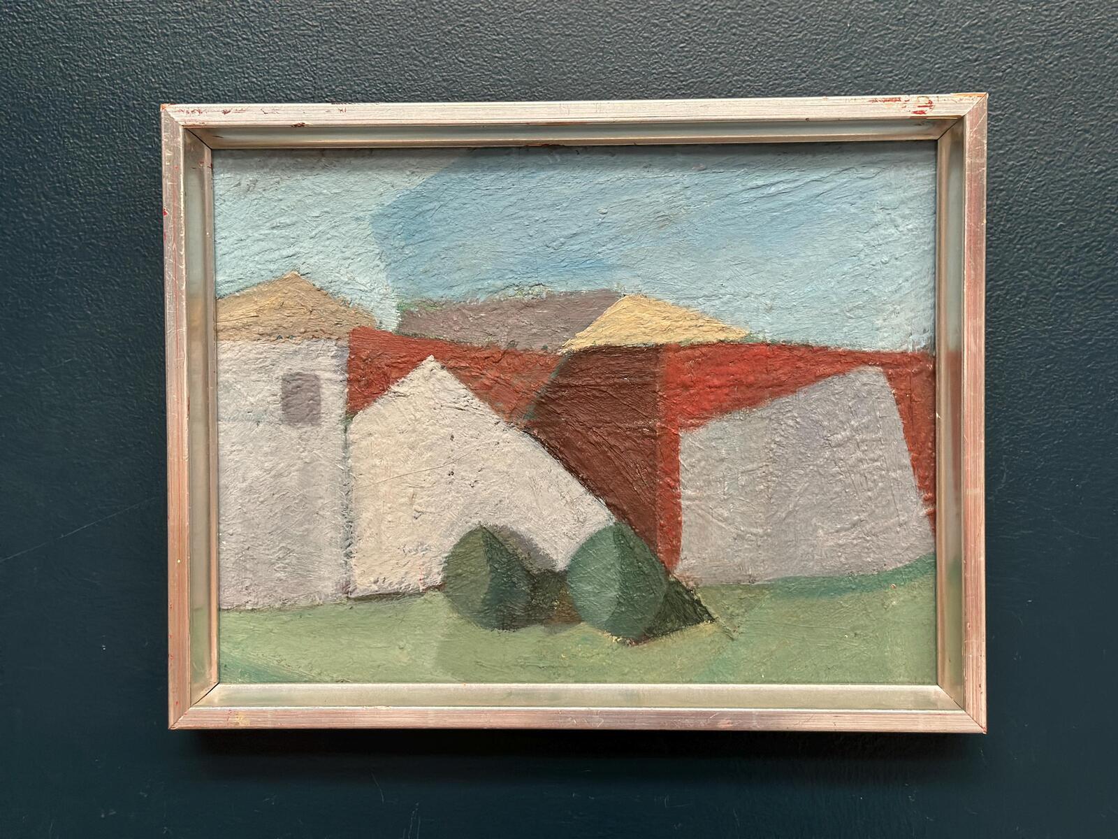 “Buildings” Attributed to Gustaf Råberg