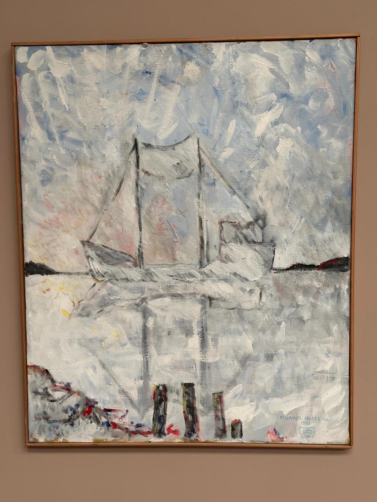 “Silhouette of the Boat” by Michael Hertzman