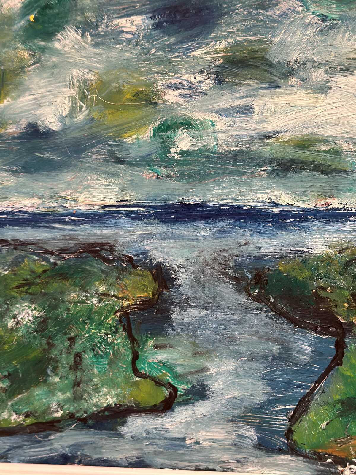 “River Landscape” by Stig Allan