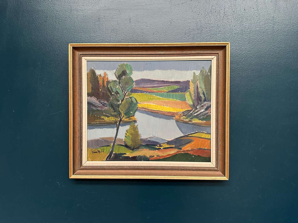 “Natural Landscape” by Frans Rase (1913–1994)