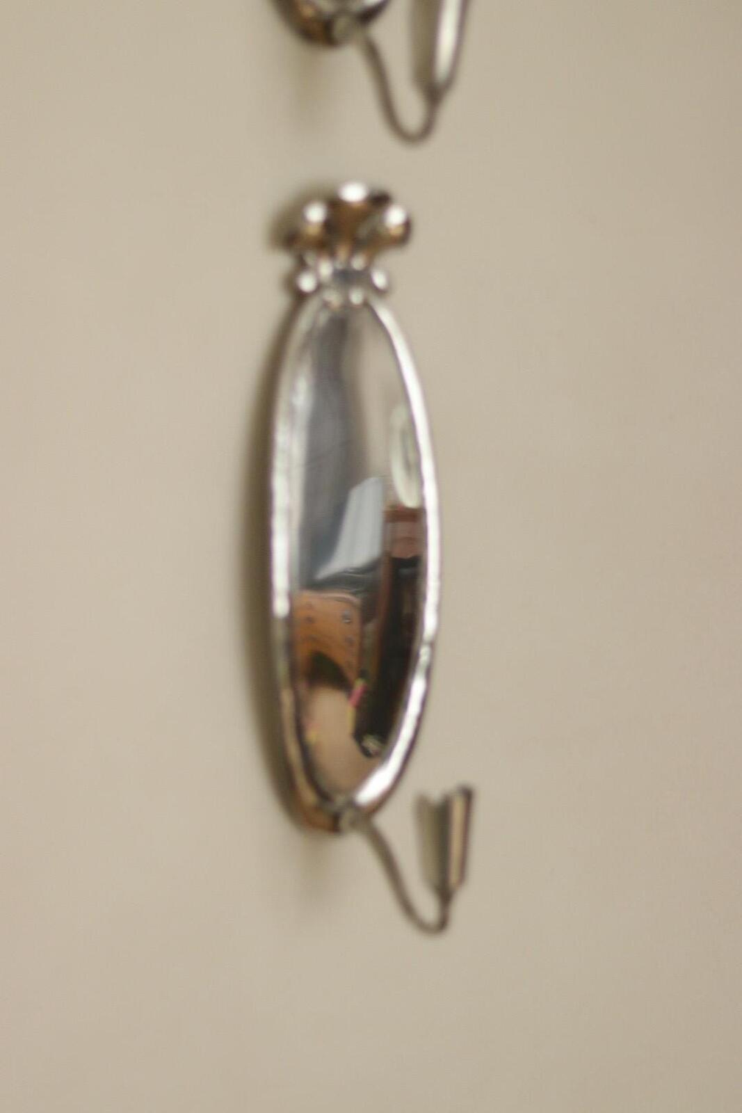 Pair of Swedish Grace Pewter Sconces by Svenskt - Tenn