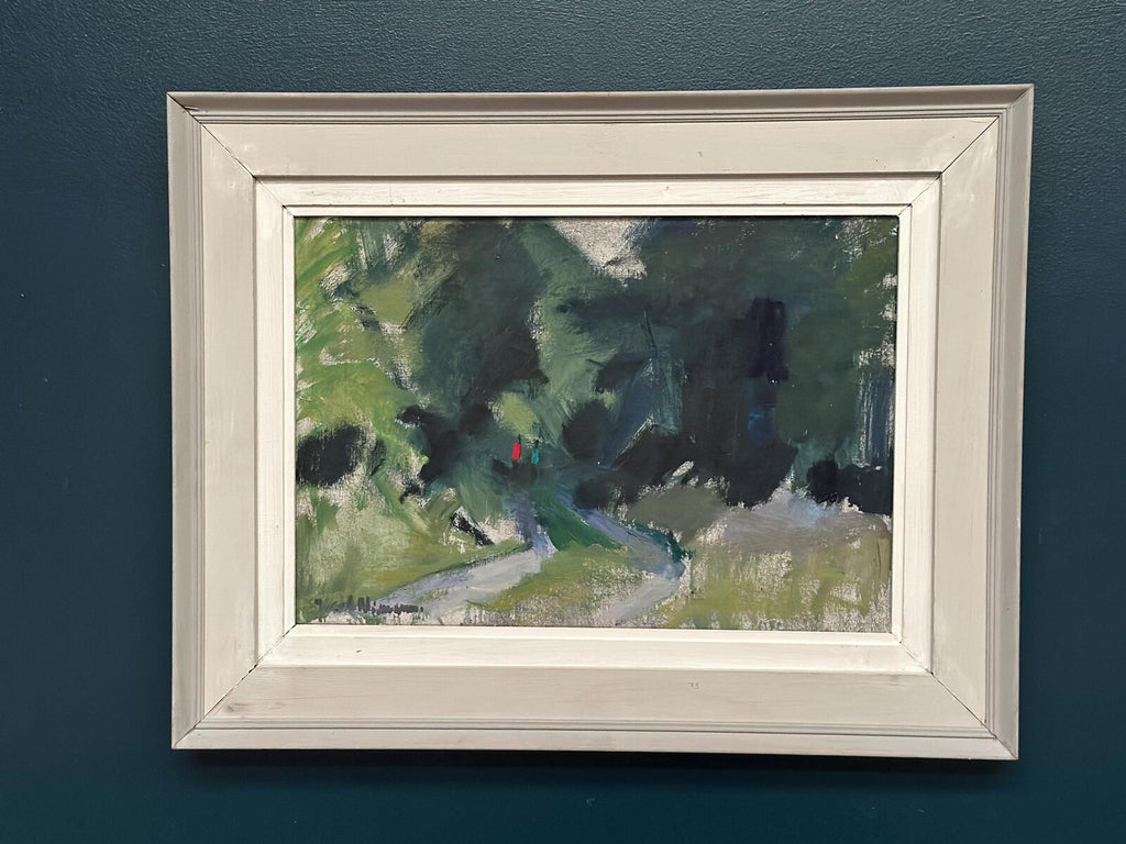 “Figures on Winding Path” by Karl Niemann