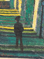 “Promenad mellan hus” by Erik Håfström