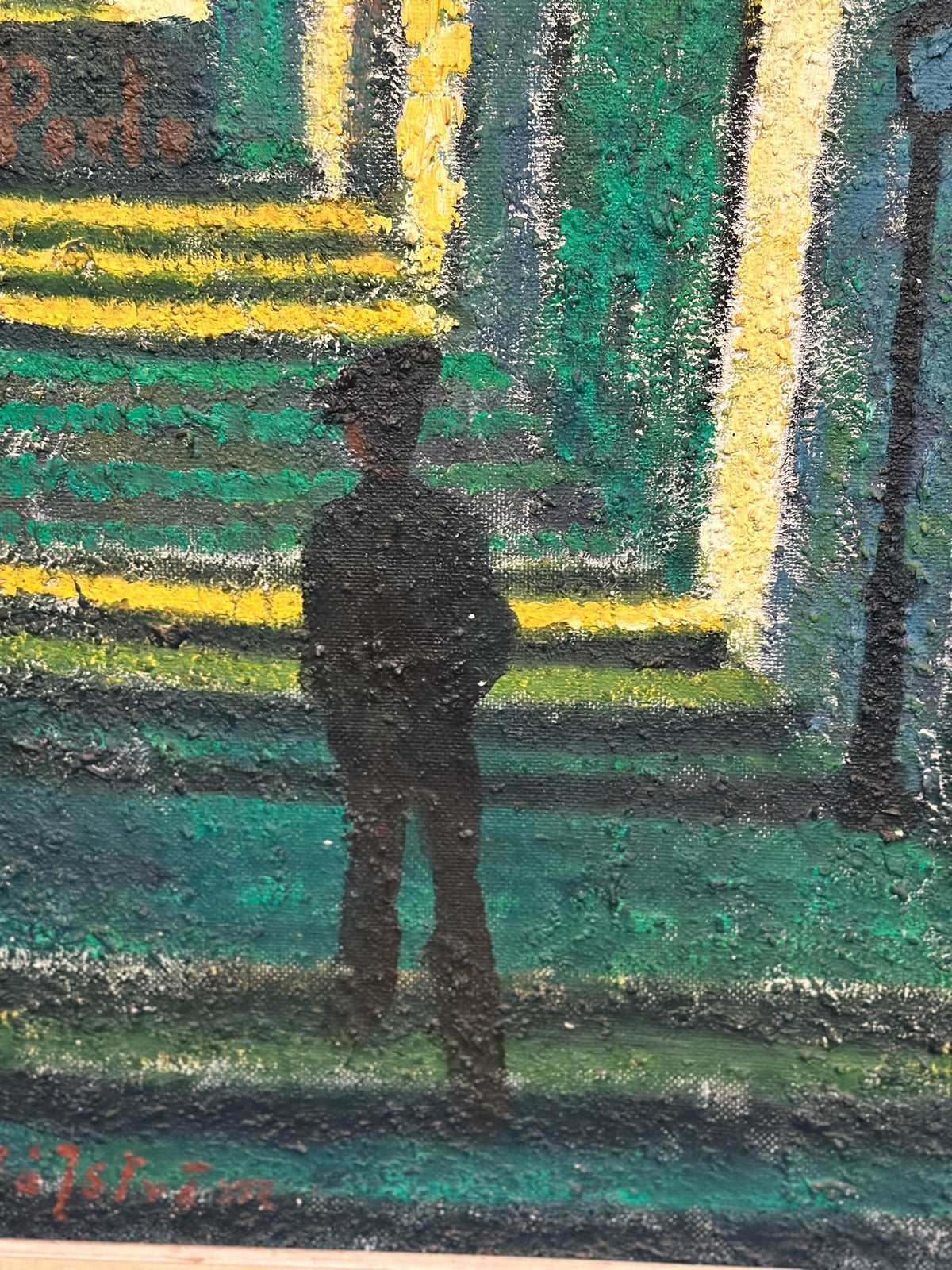 “Promenad mellan hus” by Erik Håfström
