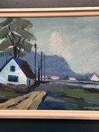 “Landscape with House” by Ingvar Walterström