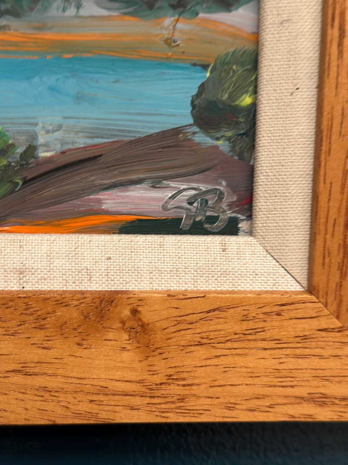 “Coastal Landscape” by Göran Brunius