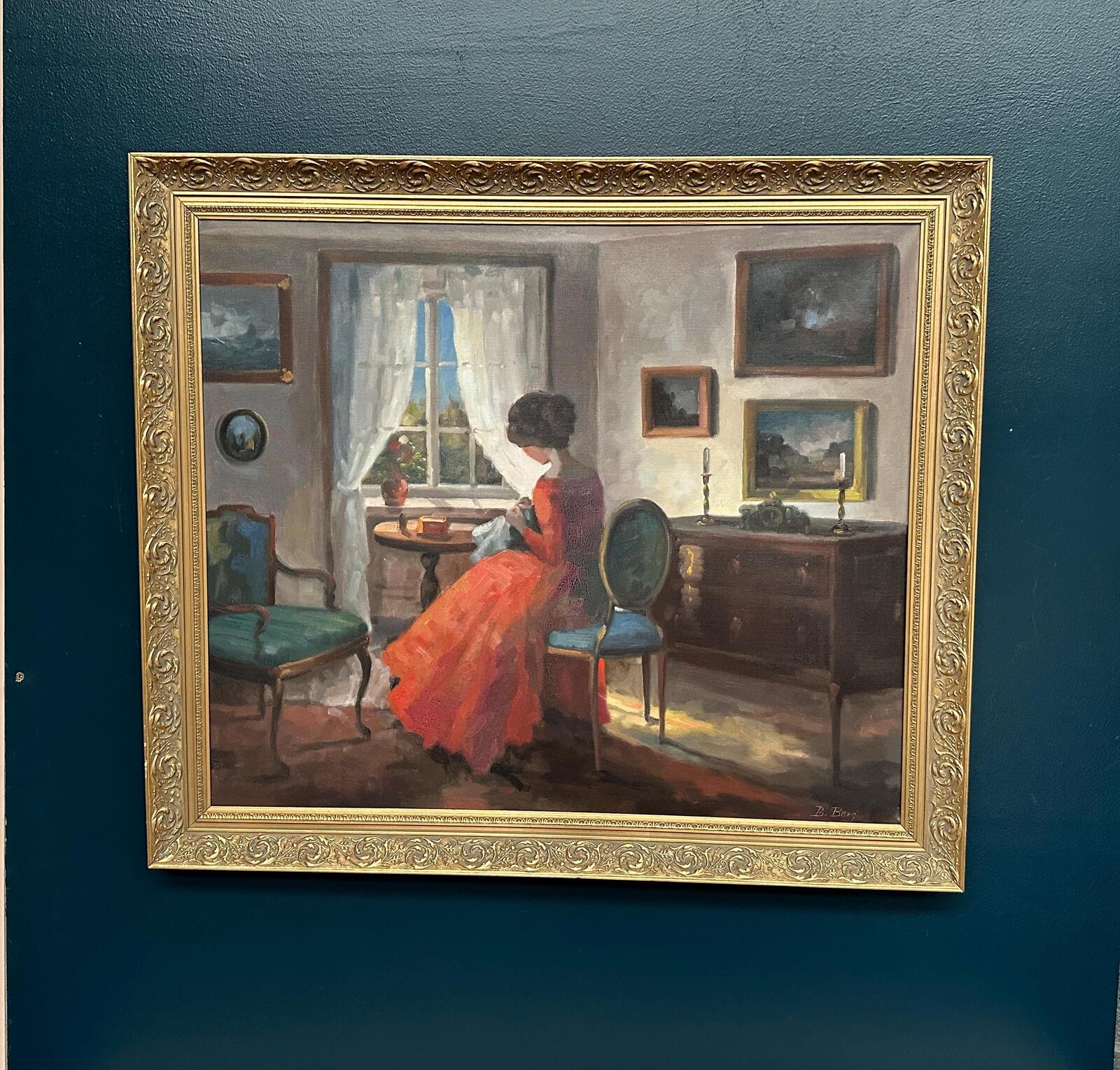 Interior Scene by Bente Berg