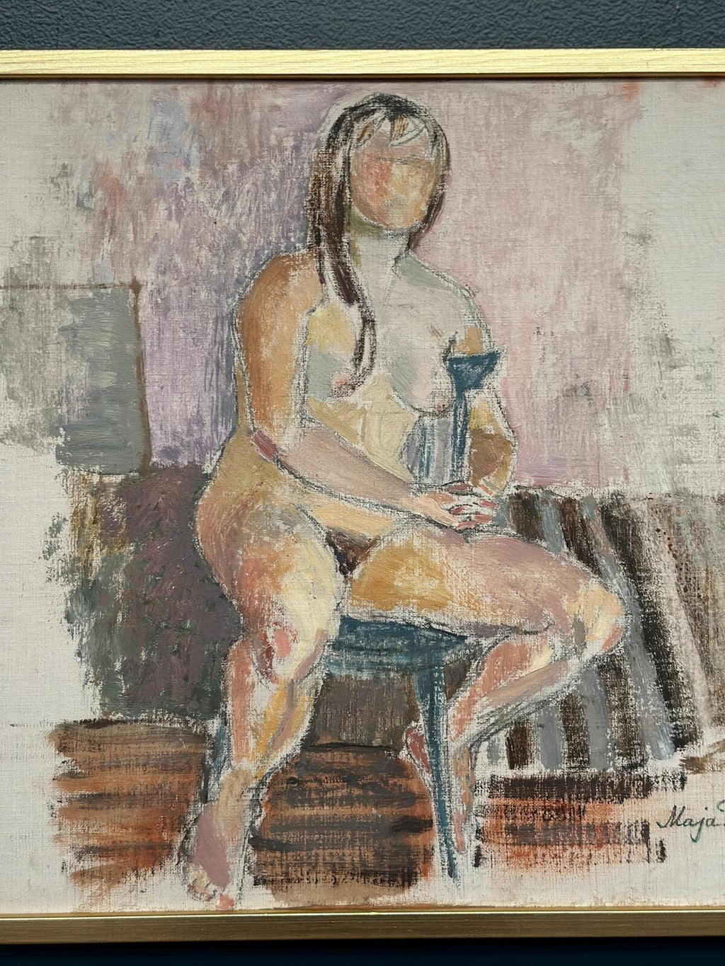 “Nude Study” by Maja Bruun